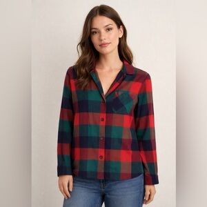 Old Navy Multicolor Plaid Shirt